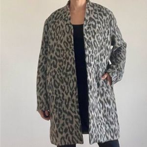 & Other Stories Leopard Coat
